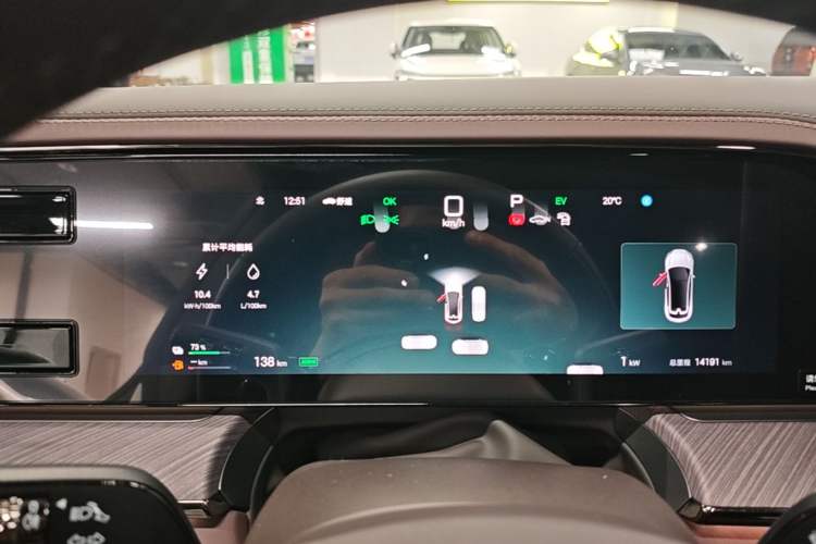 Used Denza Z9GT 2024 1100 Four-Wheel Drive Max Edition Instrument Cluster