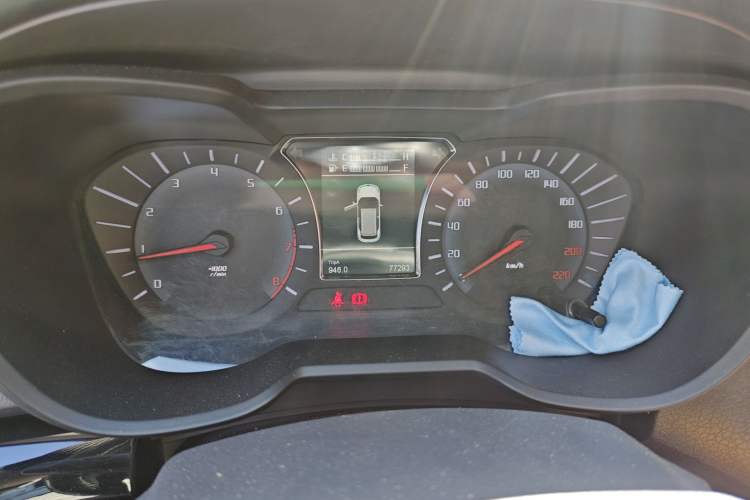 Used GAC Trumpchi GS4 2017 200T Manual Two-Wheel Drive Elite Edition Instrument Cluster