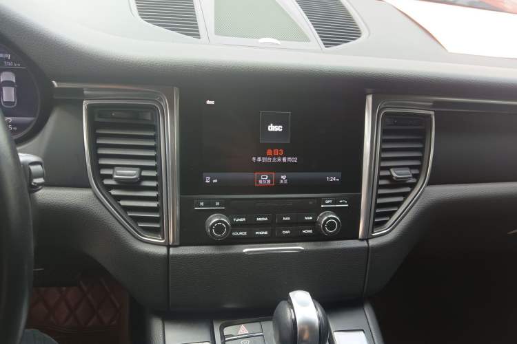 Used Porsche Macan 2017 Macan 2.0T Audio And AC Panel