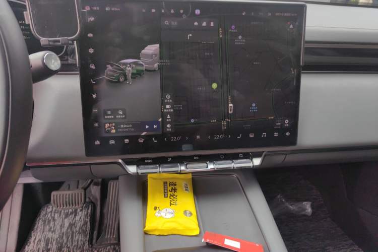 Used Zeekr 7X 2025 100 kWh Long-Range Rear-Wheel Drive with Intelligent Driving Features Audio And AC Panel