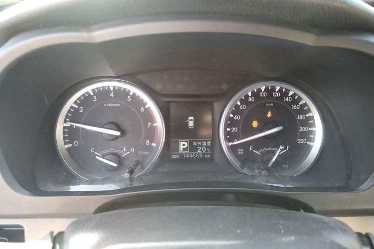 Used Toyota Highlander 2017 2.0T Four-Wheel Drive Luxury Edition 7 Seats Instrument Cluster