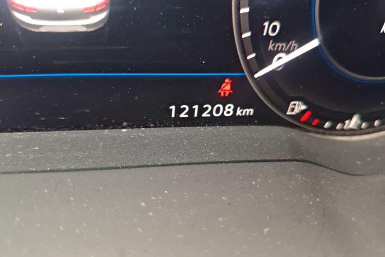 Used Volkswagen Magotan 2018 380TSI DSG Prestige Model Odometer Close Up