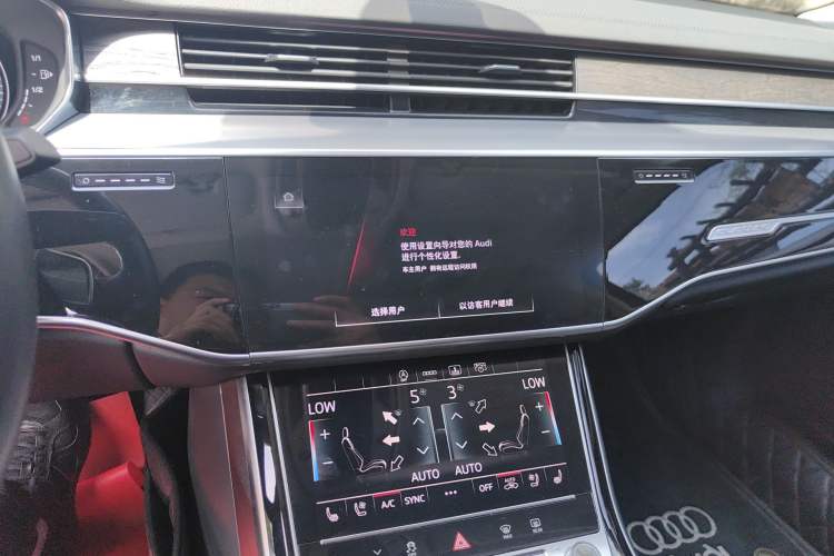 Used Audi A8 2022 A8L 50 TFSI quattro Comfort Edition Collector's Model Audio And AC Panel