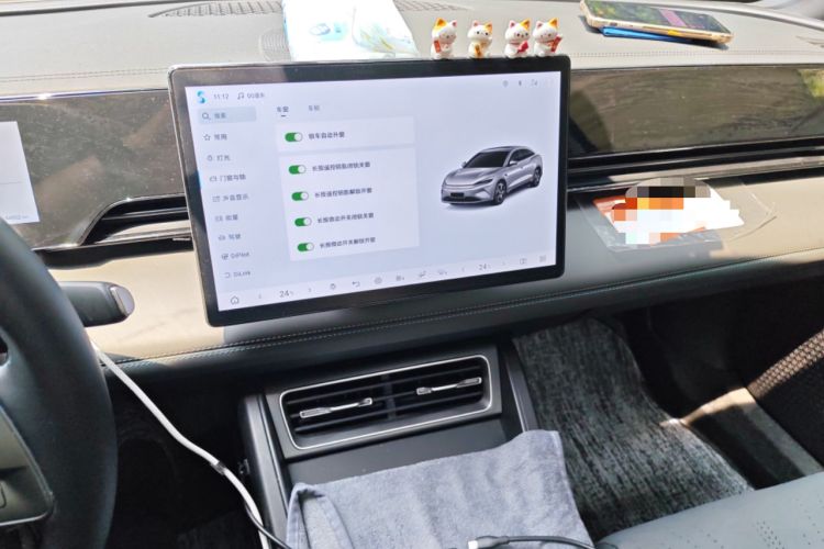 Used BYD Qin L 2025 EV 470KM Leading Edition Audio And AC Panel