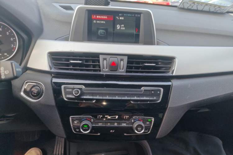 Used BMW X1 2018 sDrive20Li Leading Model Audio And AC Panel