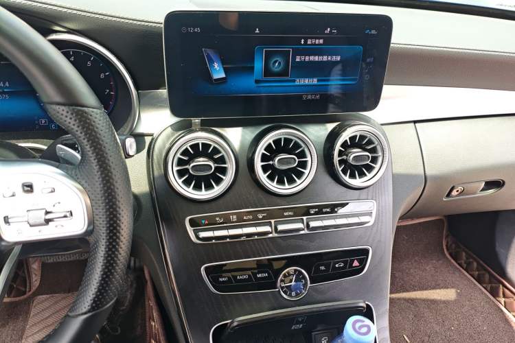 Used Mercedes-Benz C-Class 2021 C 260 L Sport Edition Star Collection Audio And AC Panel