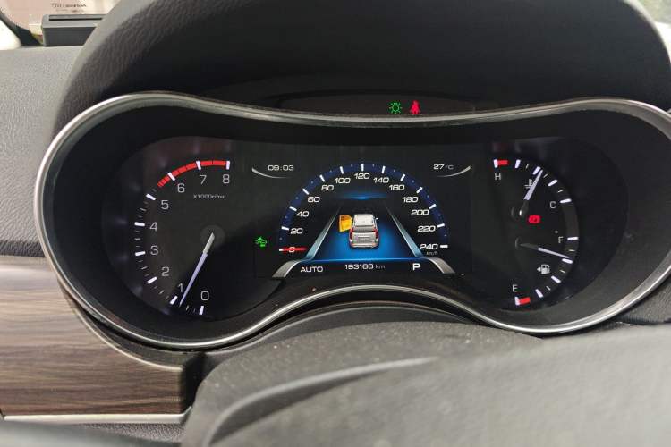 Used Haval H9 2017 2.0T Gasoline 4x4 Premium 5-Seater Instrument Cluster