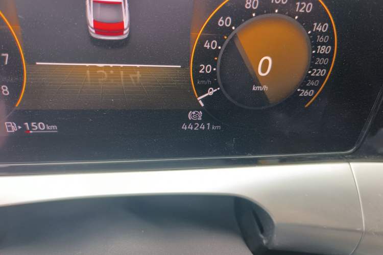 Used Volkswagen Lamando 2022 Lingdu L 280TSI DSG Spicy Edition Odometer Close Up