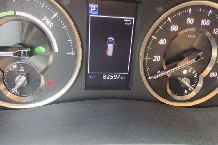 Used Toyota Alphard 2020 Dual-Engine 2.5L Prestige Edition Odometer Close Up