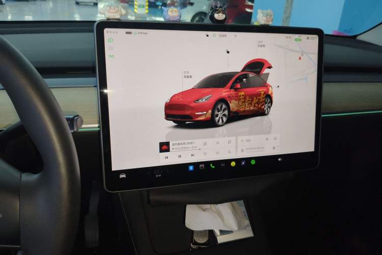 Used Tesla Model Y 2022 Rear-Wheel-Drive Version Audio And AC Panel