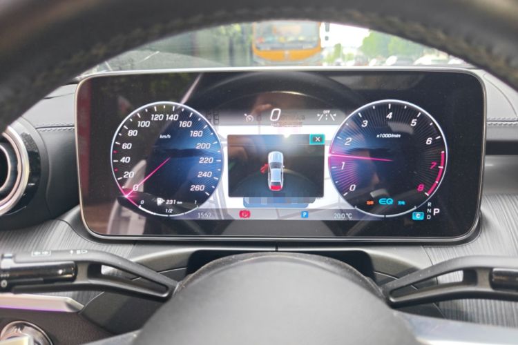 Used Mercedes-Benz C-Class 2022 C 260 L Obsidian Night Sport Edition Instrument Cluster