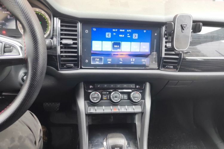 Used Skoda Kodiaq 2018 TSI330 7-Seater Two-Wheel-Drive Luxury Enjoyment Edition Audio And AC Panel