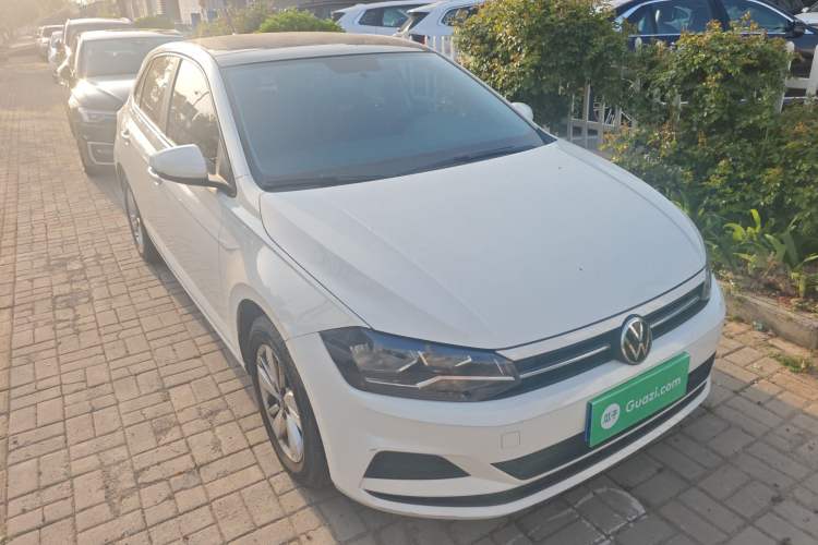 Used Volkswagen Polo 2021 Plus 1.5L Automatic Panoramic Enjoyment Edition Front Right 45 Deg