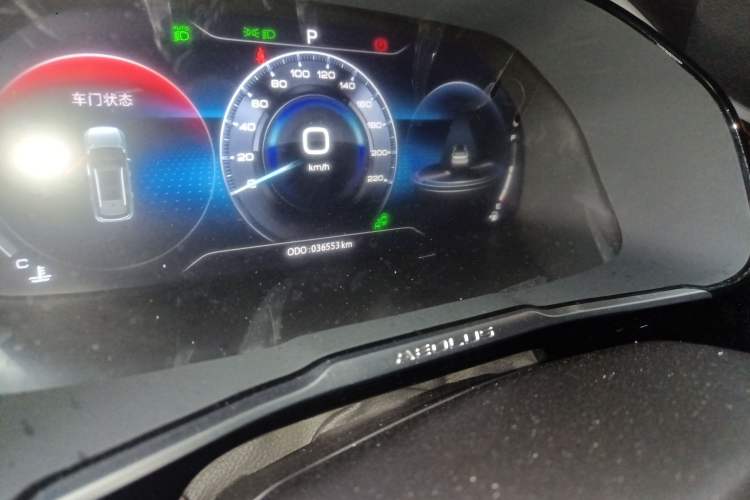 Used Dongfeng Aeolus AX7 2022 Mach Edition 1.5T DCT DF51 Odometer Close Up