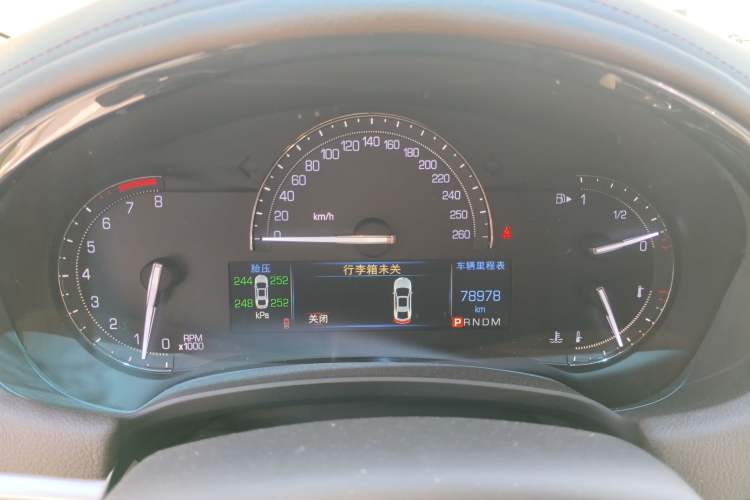 Used Cadillac XTS 2017 28T Elite Model Instrument Cluster