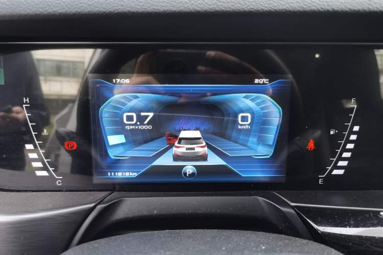 Used Bestune T77 2019 Facelift 230 TID Automatic Luxury Version China V Emission Standard Instrument Cluster