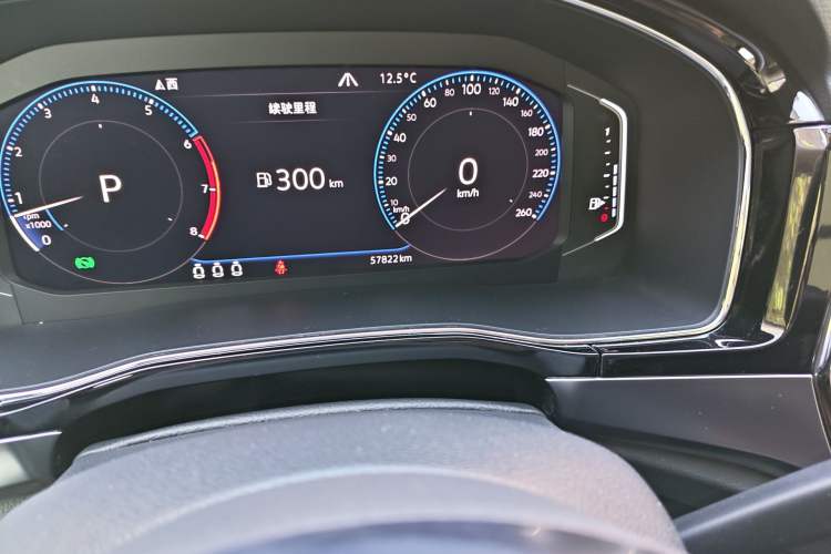 Used Volkswagen Teramont X 2019 530 V6 Four-Wheel Drive Prestige Luxury Edition Odometer Close Up