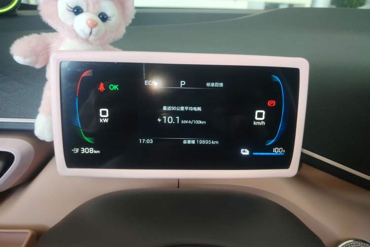 Used BYD Seagull 2024 Honor Edition 305km Freedom Version Instrument Cluster