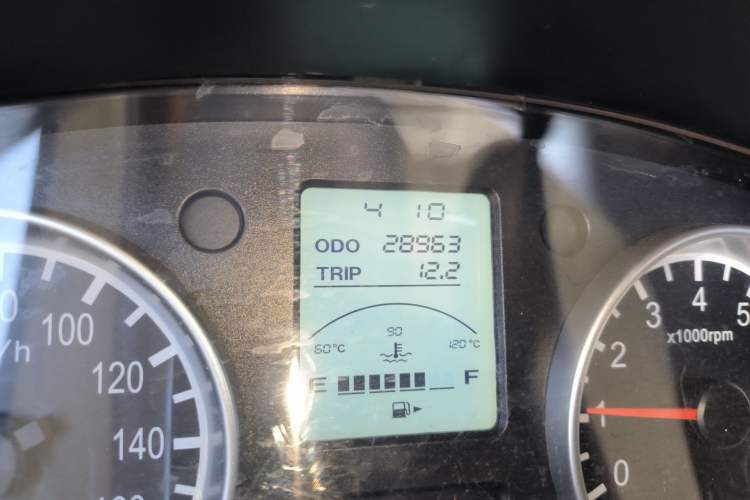 Used Jinbei T3  Odometer Close Up