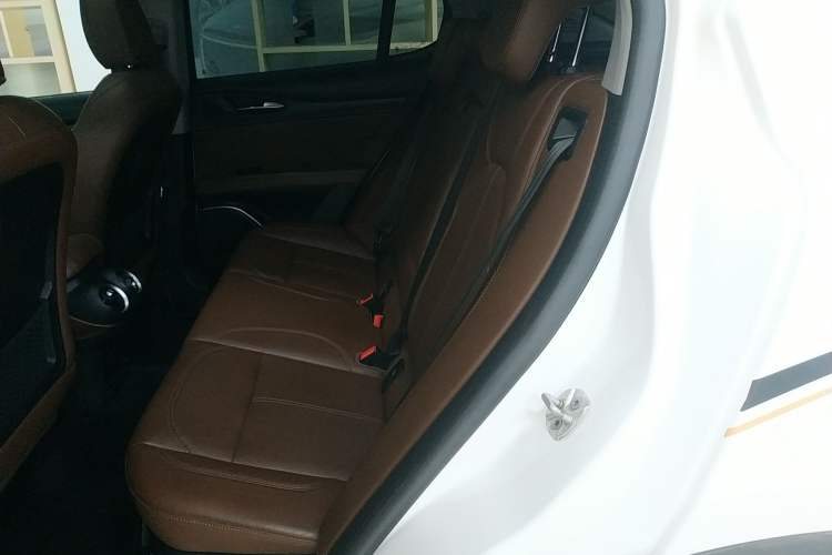 Used Alfa Romeo Stelvio 2017 2.0T 280HP Luxury Edition Left Rear Seat