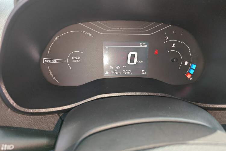 Used Dongfeng NAMMI EX1 2021 Zhi Ling Version Odometer Close Up