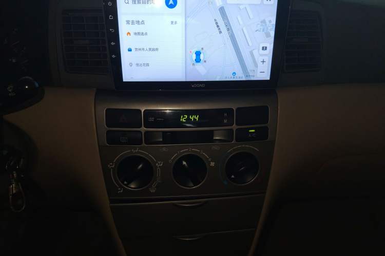 Used Toyota Corolla EX 2011 1.6L Automatic Classic Edition Audio And AC Panel