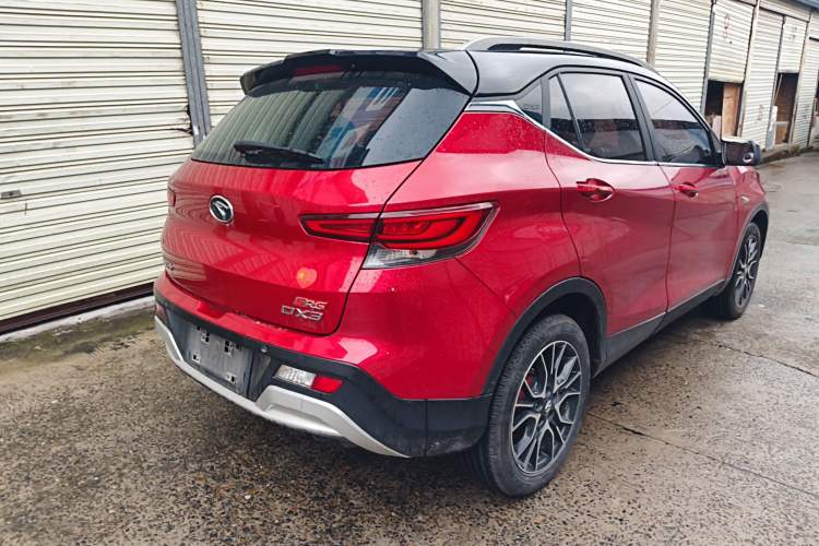 Used Soueast DX3 2016 1.5T SRG CVT Flagship Edition Rear Right 45 Deg