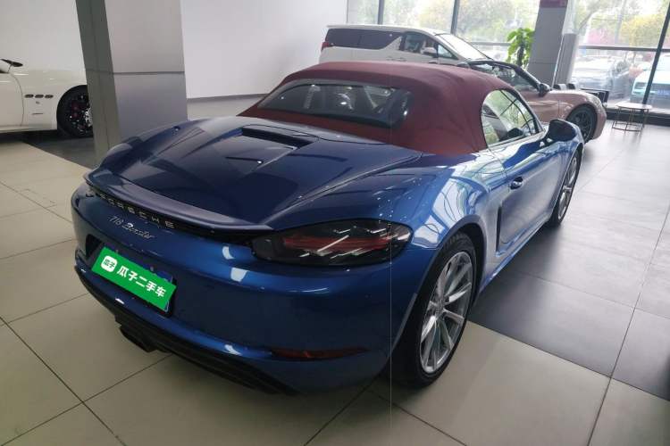 Used Porsche 718 2018 Boxster 2.0T Rear Right 45 Deg