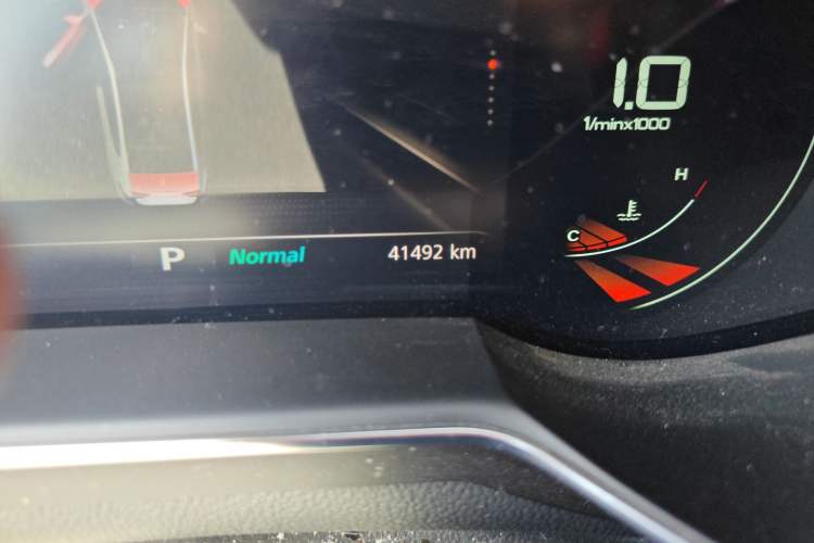 Used MG 6 2020 1.5T Automatic Trophy Luxury Edition Odometer Close Up