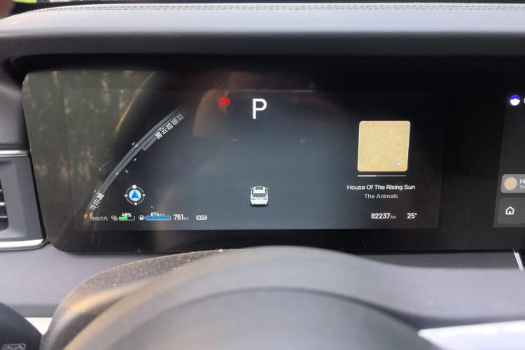 Used Li Auto ONE 2021 Extended-Range 6-Seater Version Instrument Cluster