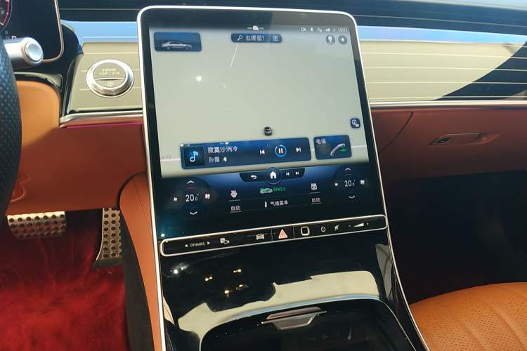 Used Mercedes-Benz S-Class 2022 S 450 L 4MATIC Audio And AC Panel