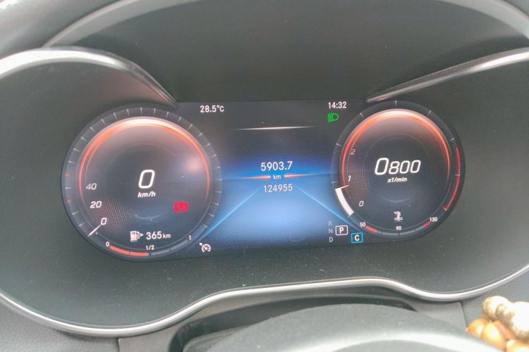 Used Mercedes-Benz C-Class 2020 C 200 L Fashion Edition Sport Version Instrument Cluster