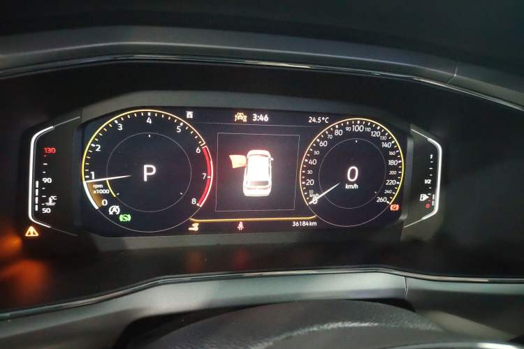 Used Volkswagen T-Cross 2023 280TSI DSG Luxury Edition Instrument Cluster