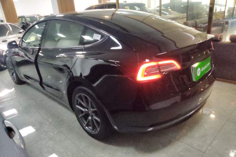 Used Tesla Model 3 2022 Rear-Wheel-Drive Version Rear Left 45 Deg