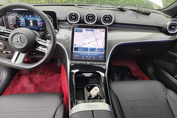 Used Mercedes-Benz C-Class 2023 C 260 L Sport Edition Audio And AC Panel