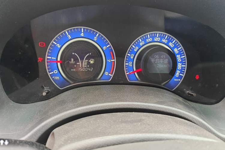 Used BYD L3 2015 Energy-Efficient Model 1.5L Manual Comfort Edition Odometer Close Up