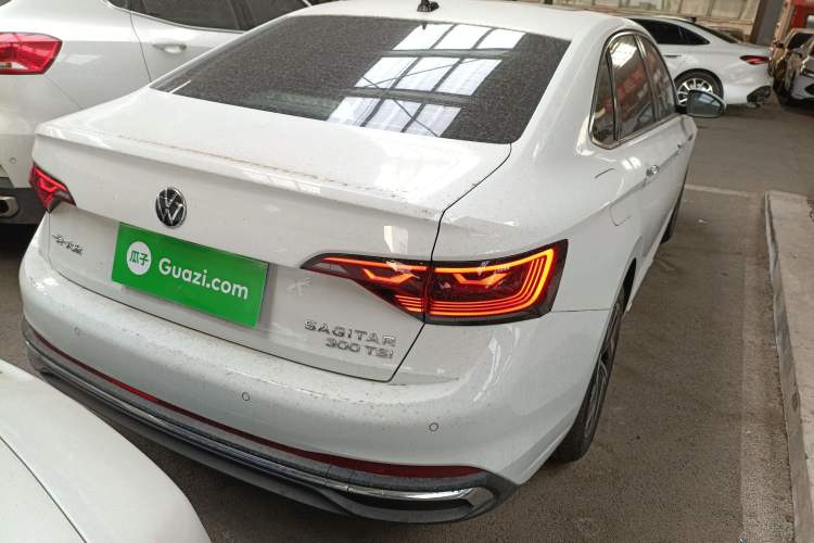 Used Volkswagen Sagitar 2025 Revised Version Three 300TSI DSG Excellence Edition Rear Right 45 Deg