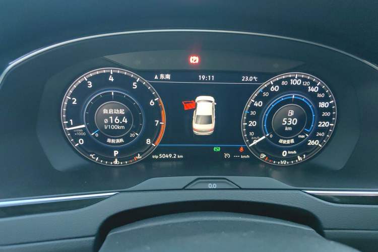 Used Volkswagen Magotan 2018 330TSI DSG Luxury Model Instrument Cluster