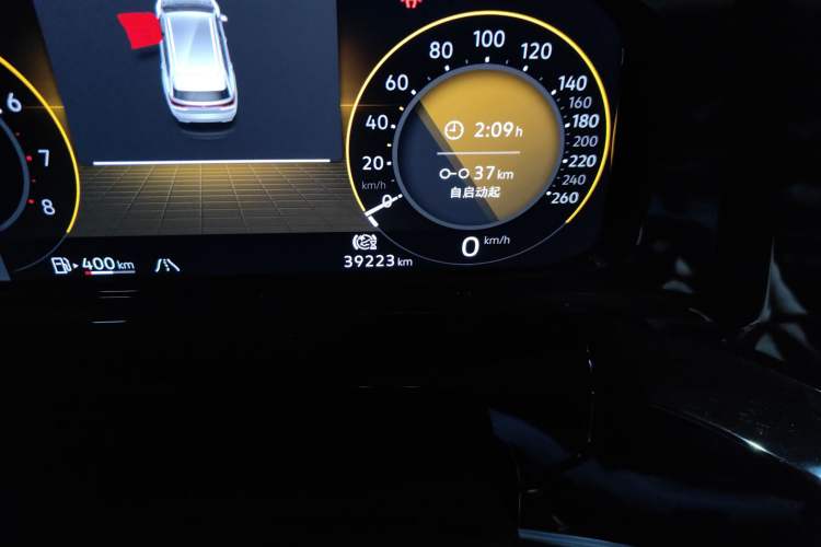 Used Volkswagen Talagon 2022 380TSI All-Wheel-Drive Luxury Prestige Pro 7-Seater Odometer Close Up