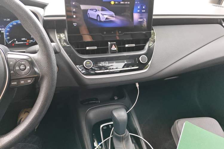 Used Toyota Levin 2023 Smart Electric Hybrid Dual-Engine 1.8L Sport Edition Audio And AC Panel