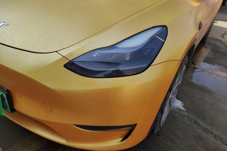 Used Tesla Model Y 2021 Standard Range Rear-Wheel Drive Version Left Front Headlight