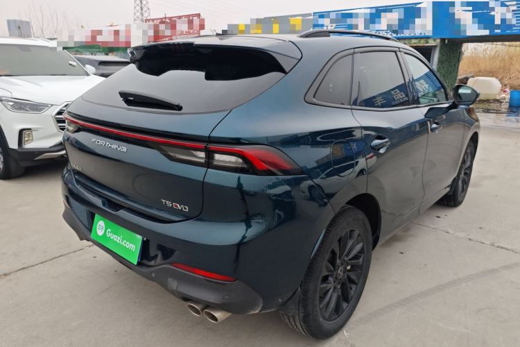 Used FORTHING T5 EVO 2021 1.5TD DCT Diamond Edition Rear Right 45 Deg