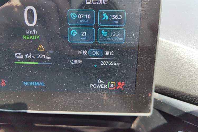 Used MG 4 EV 2022 425 km Luxury Edition Odometer Close Up