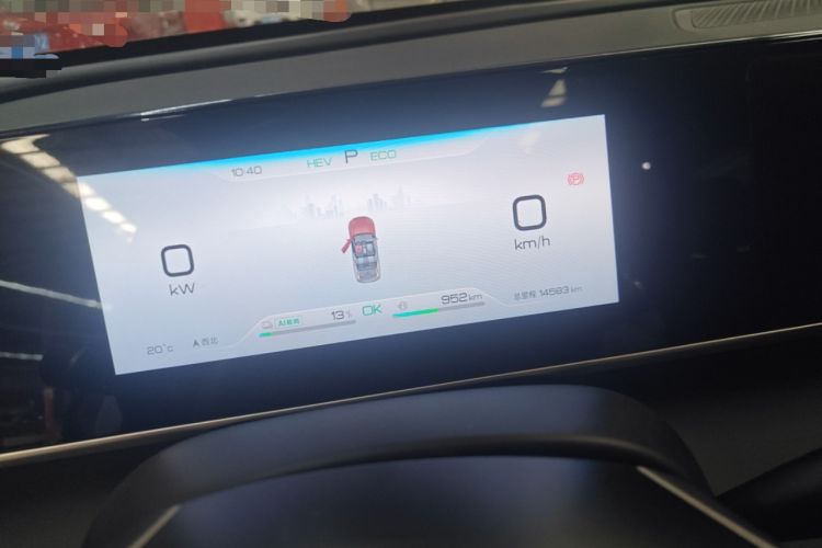 Used BYD Qin L 2024 DM-i 120KM Leading Model Instrument Cluster