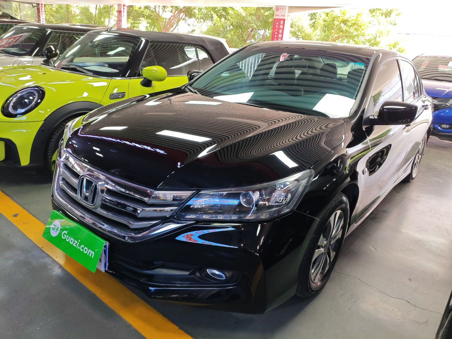 تحت مقدمة السيارة