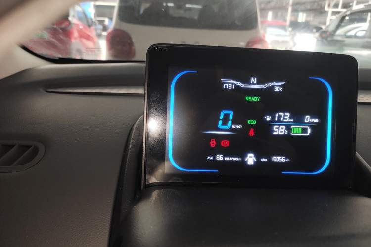 Used CHANGAN NEVO Lumin 2023 301km Honey Dew Edition Instrument Cluster