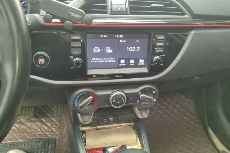 Used Kia KX Cross 2018 1.6L Automatic Dynamic Sunroof Version Audio And AC Panel