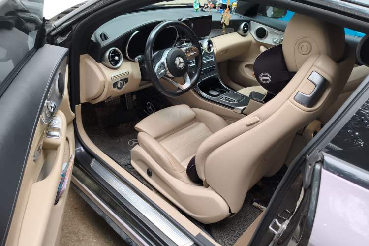 Used Mercedes-Benz C-Class 2021 C 260 Coupe Driver Seat