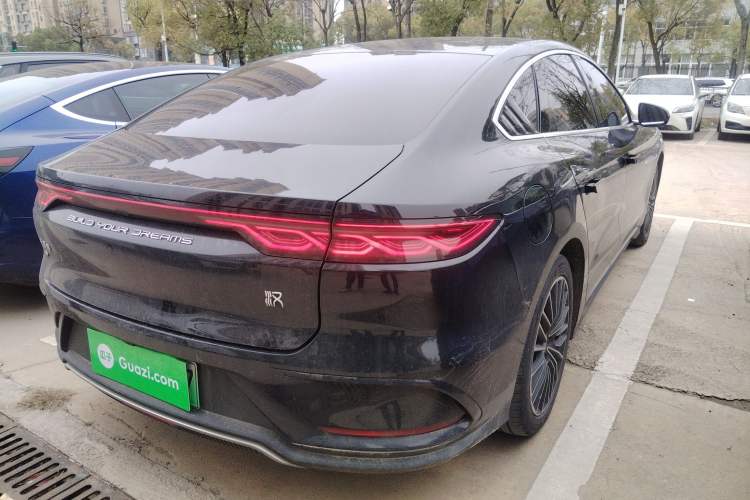 Used BYD Han 2024 EV Glory Edition 506KM Front-Wheel-Drive Premium Model
