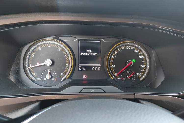 Used Volkswagen Tharu 2021 280TSI Two-Wheel-Drive Luxury Edition Instrument Cluster